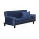 thumbnail image 2 of Futon Sofa cama Golden Blue, 2 of 3