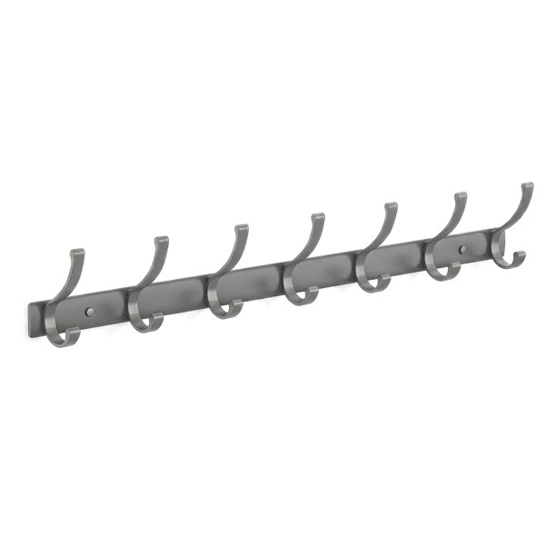 REGALWOVEN 1 Paquete de Perchero de Pared, Gancho para Abrigos, Perchero para Sombreros, Ganchos de Pared para Colgar en la Entrada, Dormitorio Gris 7 Ganchos