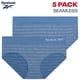 thumbnail image 3 of Pack de 5 bragas Hipster Reebok para mujer Stretch Performance, 3 of 6