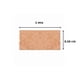 thumbnail image 3 of Alfombra Beige Fluff 50x100 cm, 3 of 3
