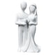 thumbnail image 3 of Estatua Pareja Resina Blanca, 3 of 3