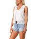 thumbnail image 4 of INSPIRE CHIC Chaleco Cardigan Abierto sin Mangas con Diseño Floral de Ganchillo para Mujer Blanco XL, 4 of 6
