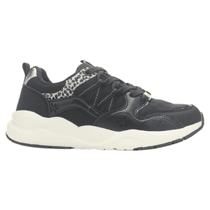 Zapatilla Mujer Chalada Glasgow-1 Negro Urbano