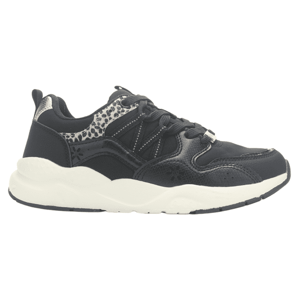 Zapatilla Mujer Chalada Glasgow-1 Negro Urbano