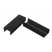 Patín Rta U 15 Mm Negro Bolsa 500 Un Dvp