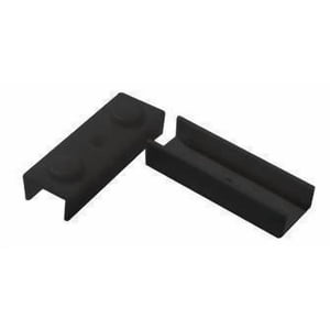 Patín Rta U 15 Mm Negro Bolsa 500 Un Dvp