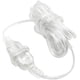 thumbnail image 1 of Cable de extensión de energía transparente de 5 m, cable de extensión de luz de hadas para cortina de cuerdas, cable de extensión de energía de potencia para luces, decoración de exteriores para fiest, 1 of 7