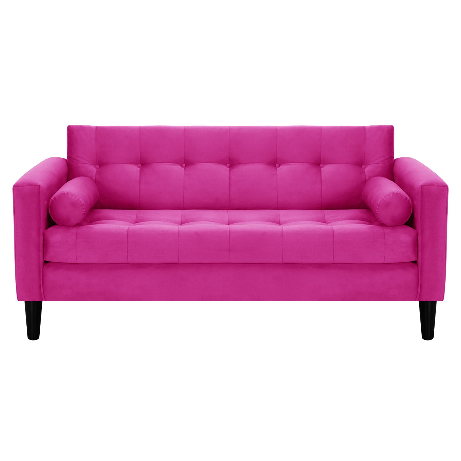 Bodevir - Sofa Retro 3c Felpa 00 Fucsia