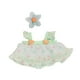 thumbnail image 1 of 2x Vestido De Princesa Para Muñecas Con Horquilla De Flores Ropa En Miniatura Para Muñecas De 20 Cm Verde, 1 of 3