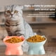 thumbnail image 3 of 3 cuencos elevados para gatos, cuencos elevados para gatos con soporte inclinado, cuenco antivómito para gatos, cuencos para gatos, cuenco protector para el cuello para mascotas, comedero elevado incl, 3 of 6