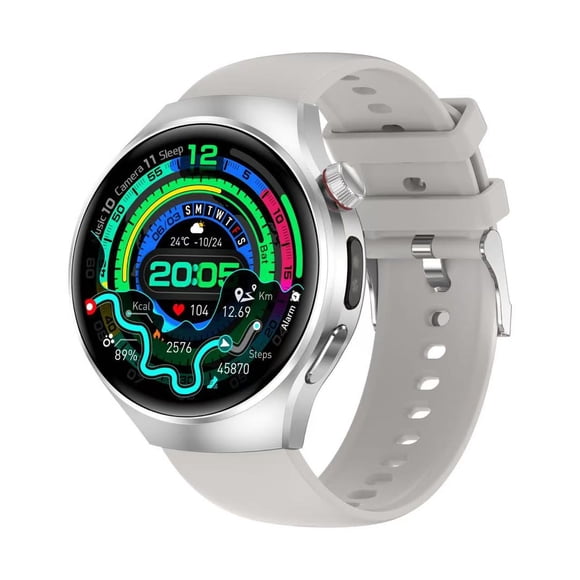 Smartwatch Reloj Inteligente Llamadas Bluetooth, Monitoreo de Salud - Blanco
