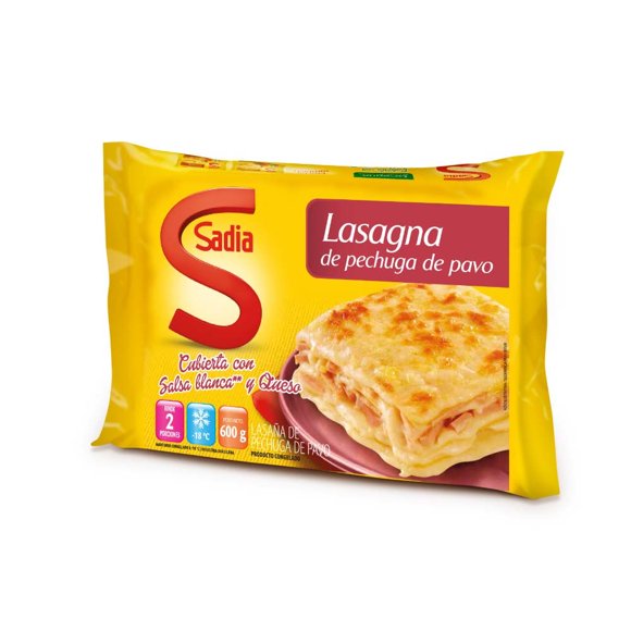 Lasagna Pechuga De Pavo, 600 g