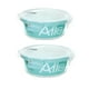 thumbnail image 1 of Pack 2 Contenedores Hermetico Vidrio Redondo 720mL Allegra, 1 of 3