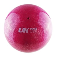 Uk Time - Balon Gimnasia Ritmica Glitter Liso 6"" 320 Grs Uktime Rosa