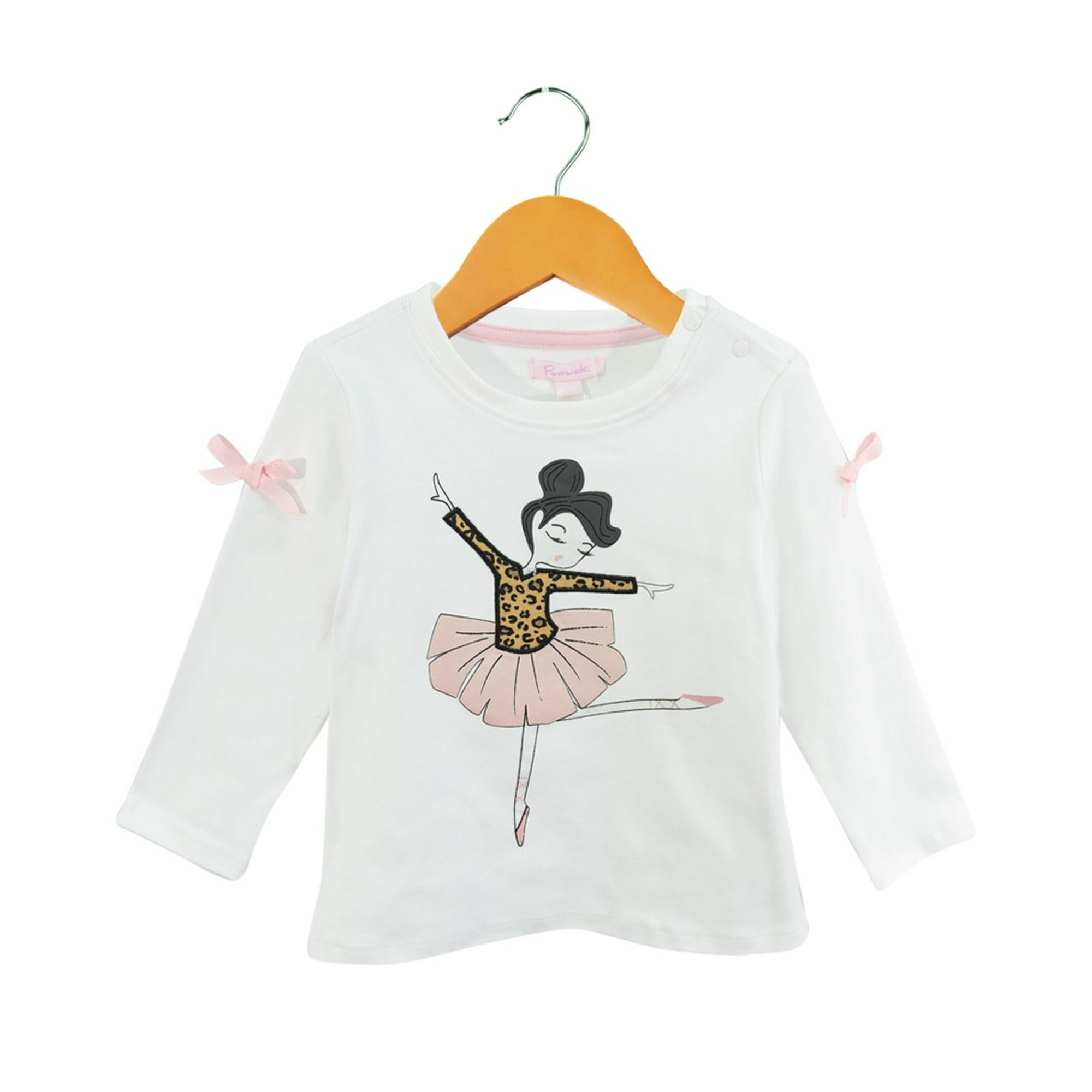 Pumucki - Polera Manga Larga Ballerina Talla 12-18m
