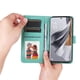 thumbnail image 5 of Funda tipo cartera FOXDOCK para OPPO Reno 10 5G , diseño girasol en relieve, cuero PU, cierre magnético, soporte y tarjetero, 5 of 5