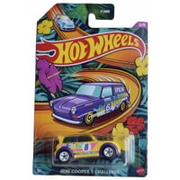 Mini Cooper S Challenge Die Cast Hot Wheels, Escala 1:64, Amarillo