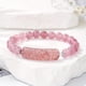 thumbnail image 1 of 1pc Natural Semi-Precious Stone Rectangular Body Energy Yoga Bracelet, 1 of 5