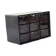 thumbnail image 2 of Mini Organizador De Cajones Transparentes, Gran Capacidad, Caja Organizadora De Cuentas, Color Negro, 2 of 5