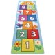 thumbnail image 1 of Alfombra con rayuela Dafina Specialties Hop & Count Kids, 66 x 198 cm, 1 of 7