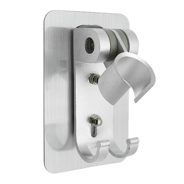 Soporte de ducha de mano ajustable de acero inoxidable para montaje en pared
