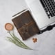 thumbnail image 5 of Diario De Piel Vintage A5 Marrón Capuchino, 5 of 8