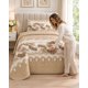 thumbnail image 1 of Juego De Cama 1.5 Plazas Cubrecama Quilt Verano Con Sabanas, 1 of 6
