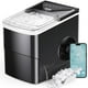 thumbnail image 1 of Máquina de hielo Silonn Smart Countertop, 26 libras/día, 2 tamaños de hielo, 1 of 3