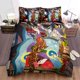 thumbnail image 1 of Mononoke Anime Medicine Seller Quilt Duvet Cover Set Kids Super Double3-Piece Bedding Set, 1 of 5