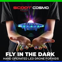 Force1 Scoot Cosmo Led Hand Operado Drone Para Niños O Adultos - Sensor De Movimiento Mano Force1 Force1