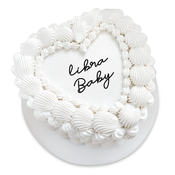 Adorno para tartas, cutylight, adorno de cumpleaños con zodíaco de Libra