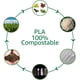 thumbnail image 4 of Utensilios compostables BIOCEAN 100% almidón de maíz, juego de 150 piezas, 4 of 7
