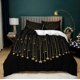 thumbnail image 2 of Bright Starry Sky Quilt Duvet Cover Set Comforter Cover Bedroom Decor3-Piece Bedding Set, 2 of 5
