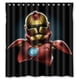 thumbnail image 1 of Cortina de ducha de Star Wars Iron Man, juego de cortina de baño con ganchos, tamaño 66 x 72 pulgadas, 1 of 3