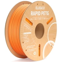 Filamento Para Impresora 3D Elegoo Rapid Petg, 1,75 Mm, Naranja, 1 Kg