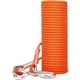 thumbnail image 1 of Arnés de cuerda de escalada Paracord multifuncional de polipropileno de 8 mm con hebillas de mosquetón naranja, 1 of 5