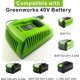 thumbnail image 2 of Cargador de batería ANOITD 40V compatible con Greenworks, 2 of 5