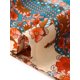 thumbnail image 5 of INSPIRE CHIC Falda Boho para Mujer Casual Campesina Floral Bohemia con Borlas Cintura Elástica Faldas Maxi XL Rojo, 5 of 6