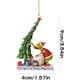 thumbnail image 3 of Juego de 8 adornos navideños de los Grinch, adornos navideños colgantes 2D de los Grinch, adornos navideños acrílicos de 9 cm para fiestas, regalo para niños, decoración navideña 2022, 3 of 7