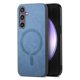 thumbnail image 1 of Magnetic Slim Case for Samsung Galaxy S23 FE with Camera Guard & Anti-Scratch Back Blue, 1 of 6