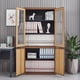 thumbnail image 3 of Estante Armario Metalico 4 Puertas Fotolaminado Madera, 3 of 3