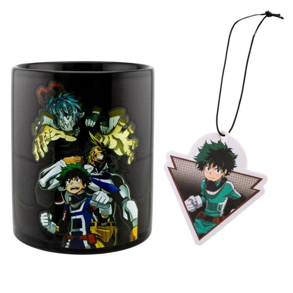 Taza JUST FUNKY My Hero Academia Heat Change de 325 ml con ambientador