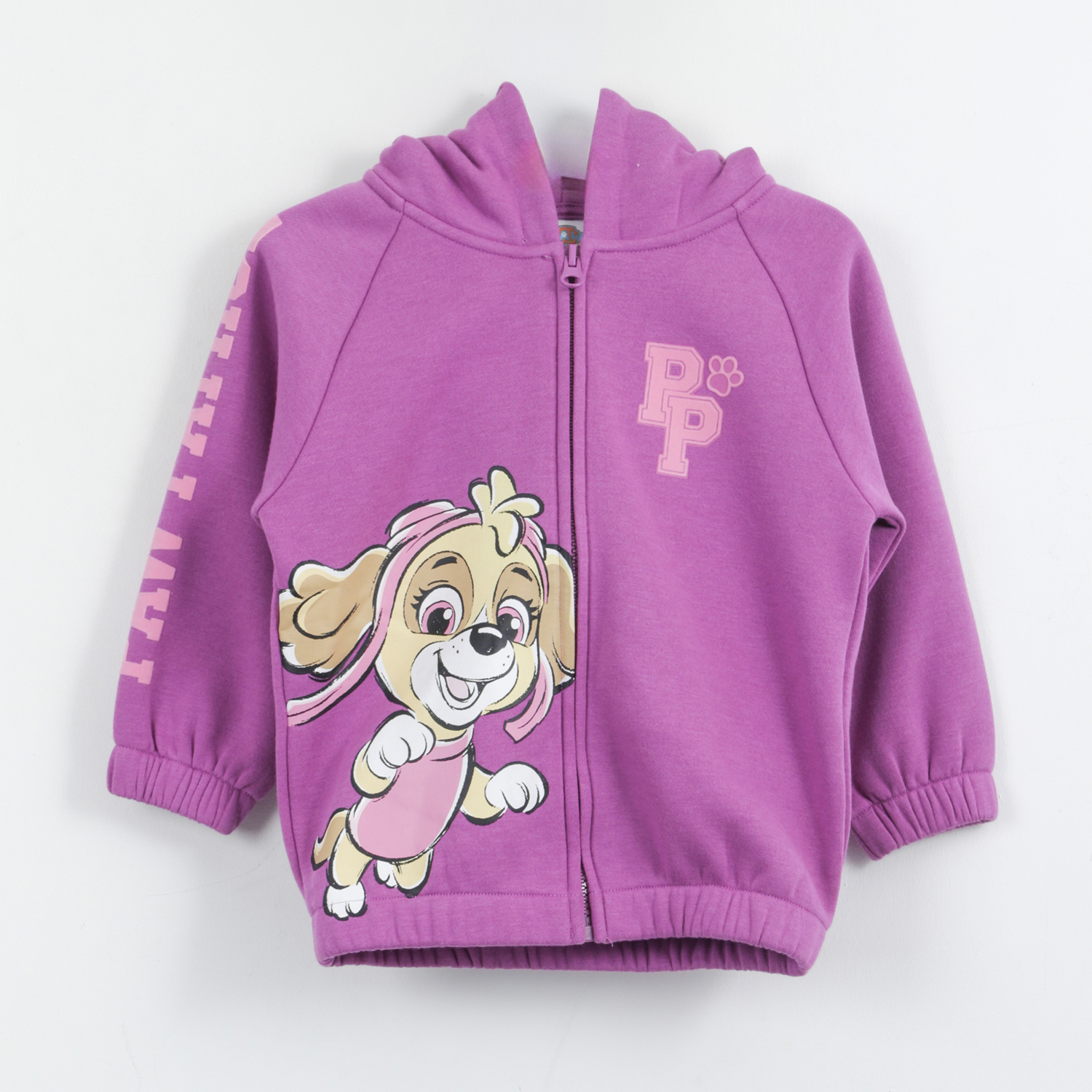 Polerón Con Cierre Niña Skye Morado Paw Patrol