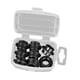 thumbnail image 5 of Espaciadores de rodamientos para patines en línea de 8 piezas, espaciadores de eje, ligeros, accesorios, piezas para patines en línea, patines, patine Negro, 5 of 5