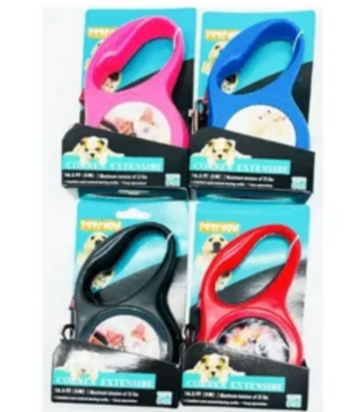 Genérico - Correa De Mascota Retractil 3Mts Para Perros