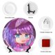 thumbnail image 3 of Gacha Life Plato decorativo de porcelana fina (bone china), plato decorativo de cerámica para hogar, oficina, soporte de pared, platos decorativos para dormitorio - 6 pulgadas (15 cm), 3 of 6