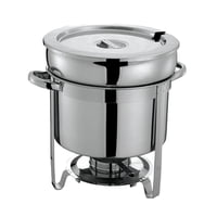 Bothyi - Chafer De Sopa Con Tapa De Olla, Soporte De Combustible, Olla De Sopa Para Banquete, Cocina, Boda