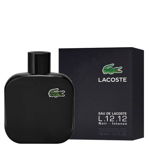 Lacoste - Perfume Hombre L.12.12 Noir Intense Edt 100 Ml
