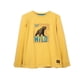 thumbnail image 1 of Polera Niño Manga Larga Estampado Oso “Wild” Mostaza, 1 of 3