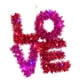 thumbnail image 1 of Love Sign Valentine Love Wreath Con Adorno De Luz Para La Pared Interior De La Boda, 1 of 3